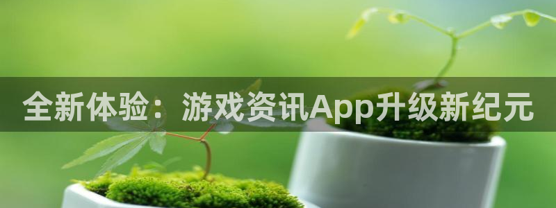蓝冠登入：全新体验：游戏资讯App升级新纪元